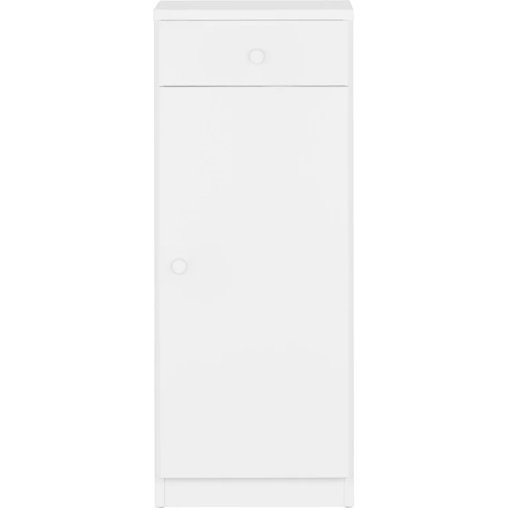 Garderobenschrank Schuhschrank Flurkommode Badmöbel 100x37x40 Kiefer oder weiß Massivholz V-90.51-04Kiefer – Bild 11