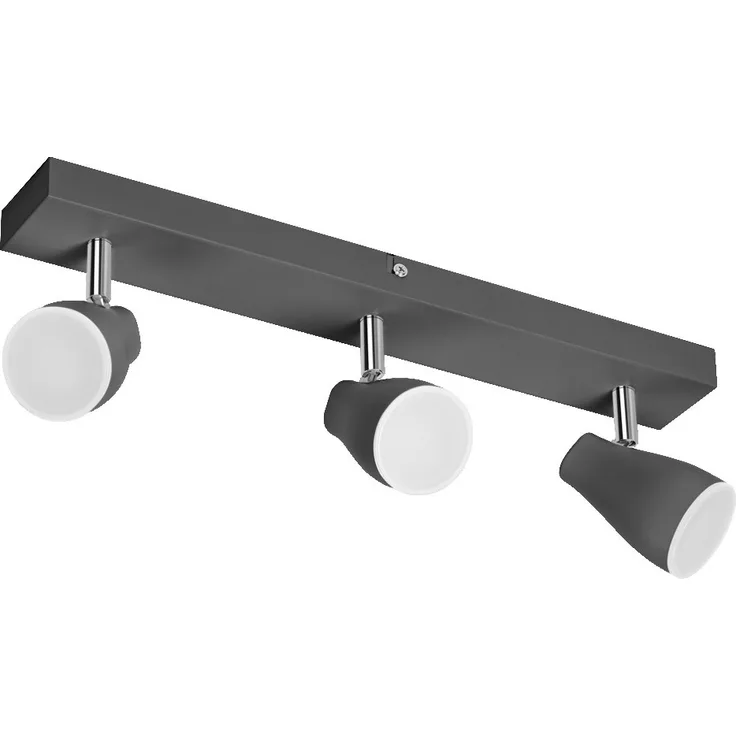 LEDVANCE LED SPOT PEAR BLACK 3 x 4.3W 2700K GU10