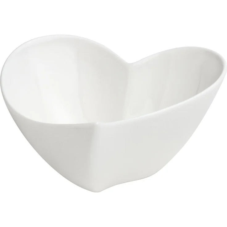 SANDRA RICH Schale Herz, Porzellan, Höhe: 60 mm, Länge: 120 mm, ø: 120 mm – Bild 1