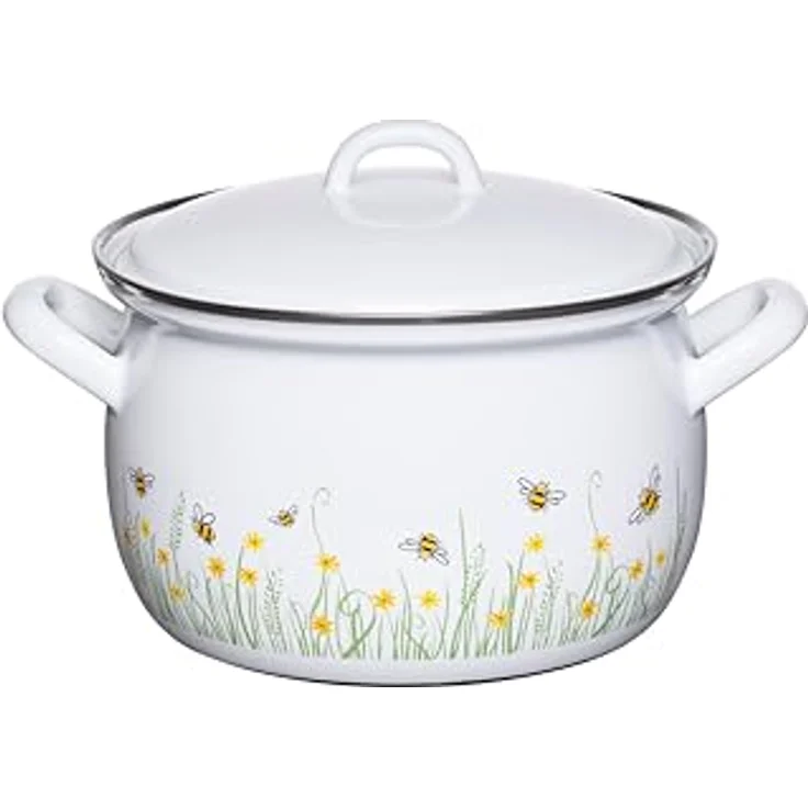 Riess Fleischtopf mit Deckel 18cm 2.5 Liter BIENE – Bild 2