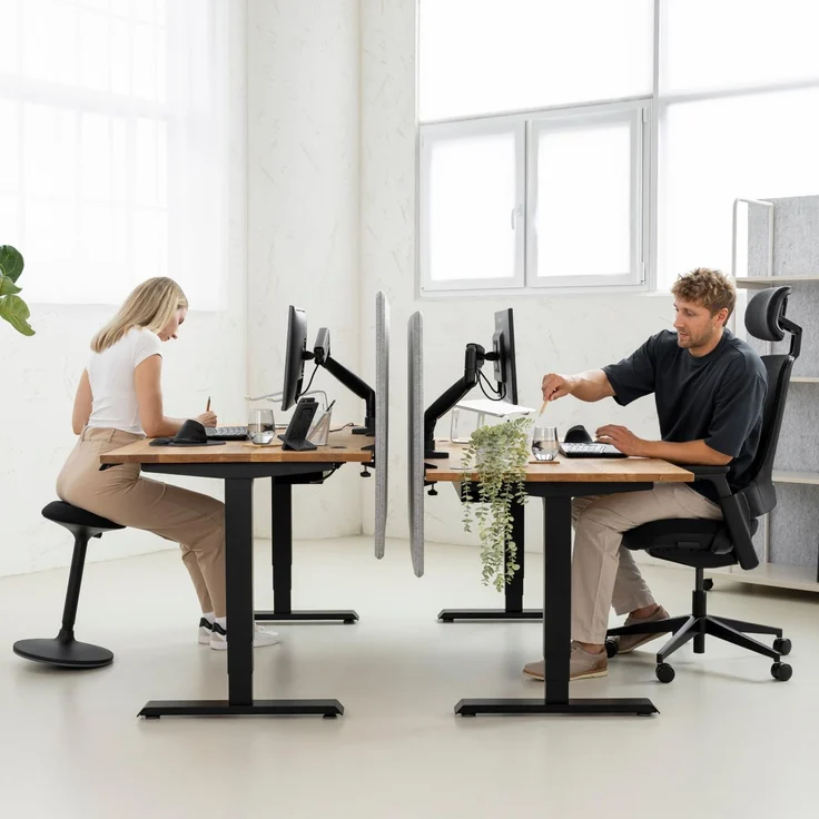 Ergotopia 'NextBack Pro' ergonomischer Bürostuhl mit integrierter Lordosenstütze, 3D Armlehnen & verstellbarer Kopfstütze, Schwarz – Bild 8
