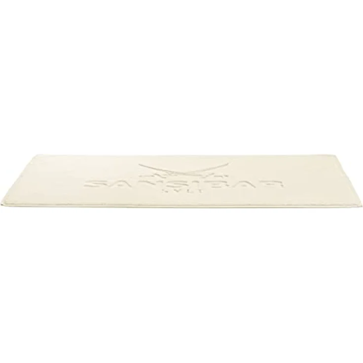 Sansibar Sylt Badematte Badvorleger, Duschvorleger, Badematte 50x80 cm, Hochtiefprägung, strapazierfähig, fußbodenheizungsgeeignet, Rückseite hat keine rutschhemmende Beschichtung, 100% Baumwolle (900 gsm), BxL: 50x80 cm – Bild 3