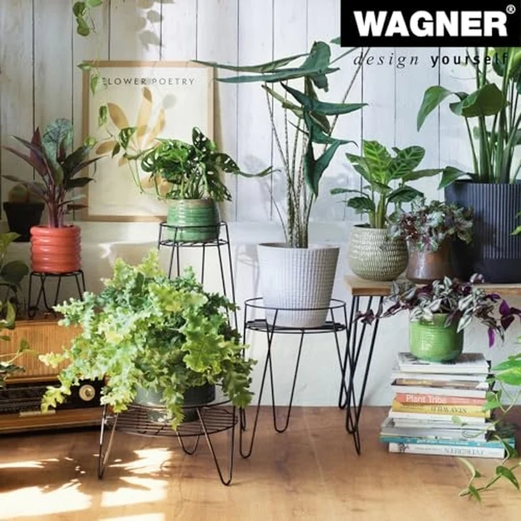 Wagner Pflanzenständer Hairpin Style schwarz Ø 30 cm – Bild 7