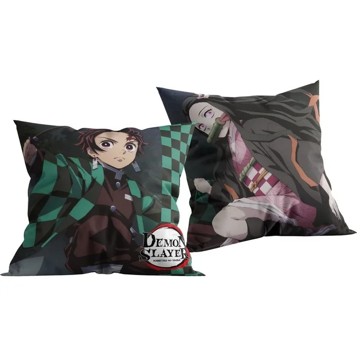 Halantex Dekokissen Demon Slayer Kissen Dekokissen 40 x 40 cm