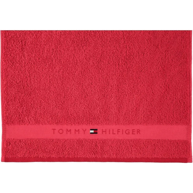 Gästetuch TOMMY HILFIGER LEGEND LB 60x40 cm rot – Bild 3