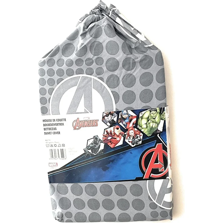 Marvel Avengers Bettwäsche Bettbezug 140 x 200 cm mit Kissenbezügen 63 x 63 cm – Bild 3