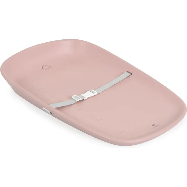 Cangaroo Wickelauflage Nuvia tragbar Gurt Messskala EVA-Material Rückenlehne rosa