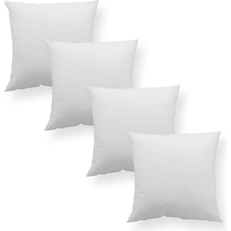 Haus und Deko Kopfkissen 4er Pack Füllkissen Microfaser Kissenfüllung Kopfkissen Dekokissen, Bezug: Microfaser, Rückenschläfer,Seitenschläfer,Bauchschläfer – Bild 2