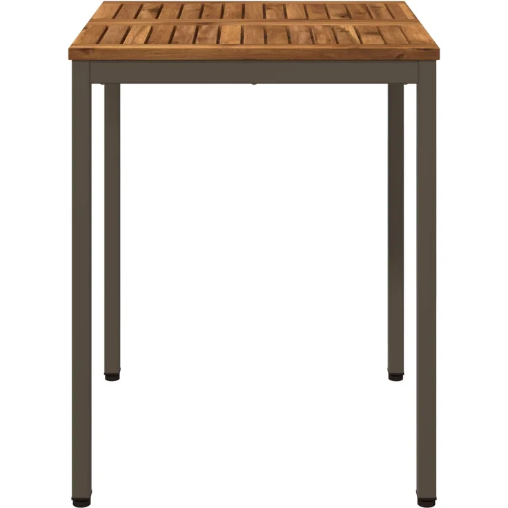 vidaXL Gartentisch NAARDEN Natur und Kaffee 60 x 60,5 x 75 cm 901306 – Bild 3