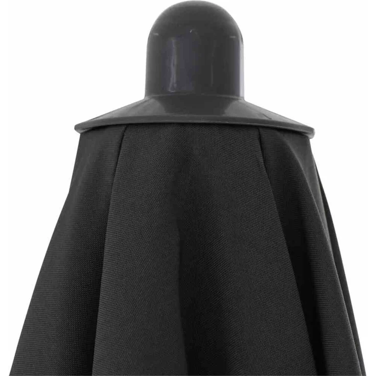 City Balkonschirm anthrazit/grau, 160x100 cm – Bild 8