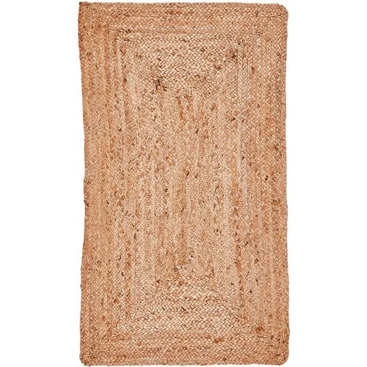 LUXOR living Teppich Salo, rechteckig, Höhe: 6 mm, Juteteppich, handgeflochten, Flecht Design, 100% Naturfaser – Bild 4