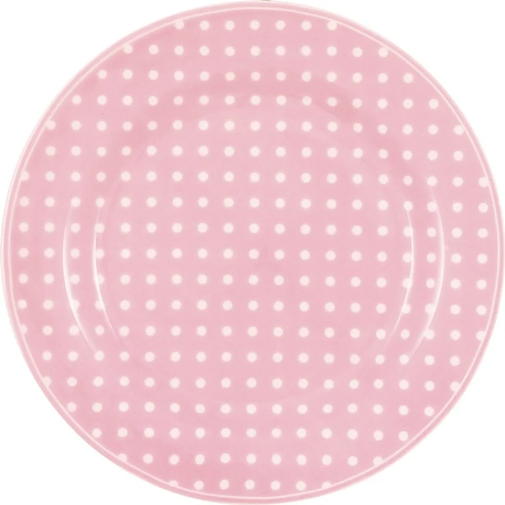 Greengate Teller 20,2 cm Dotty pale pink