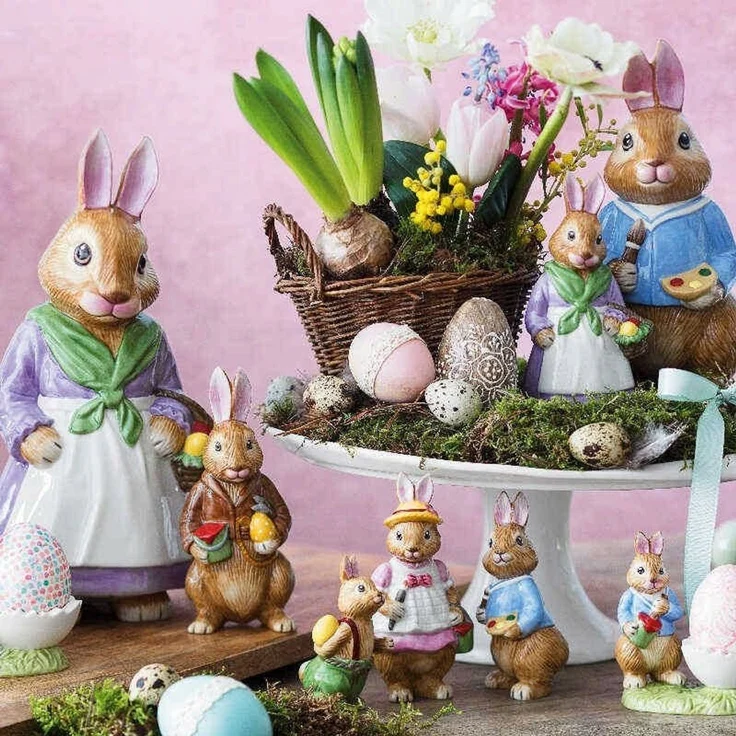 Villeroy & Boch Bunny Tales Ornament Korb Anna – Bild 2