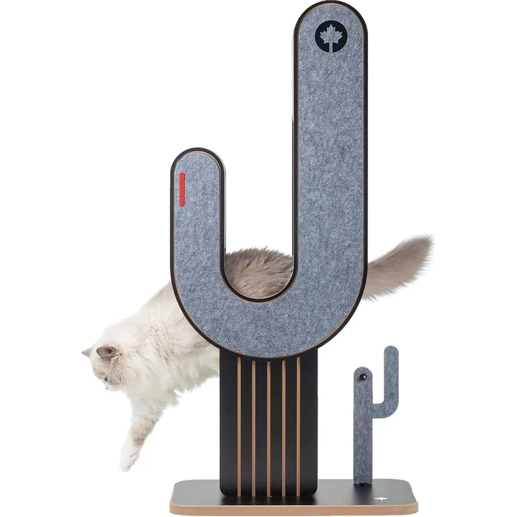 Canadian Cat Company Kratzbrett Kratzmöbel Kaktus, Kratzsäule, Kratzstamm, 50 x 30 x 104,5 cm – Bild 5