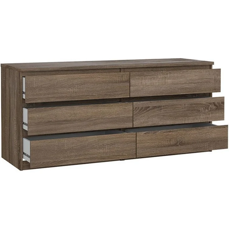 Tvilum Kommode Naia Kommode 6 Schubladen Trüffel-Dekor. – Bild 3