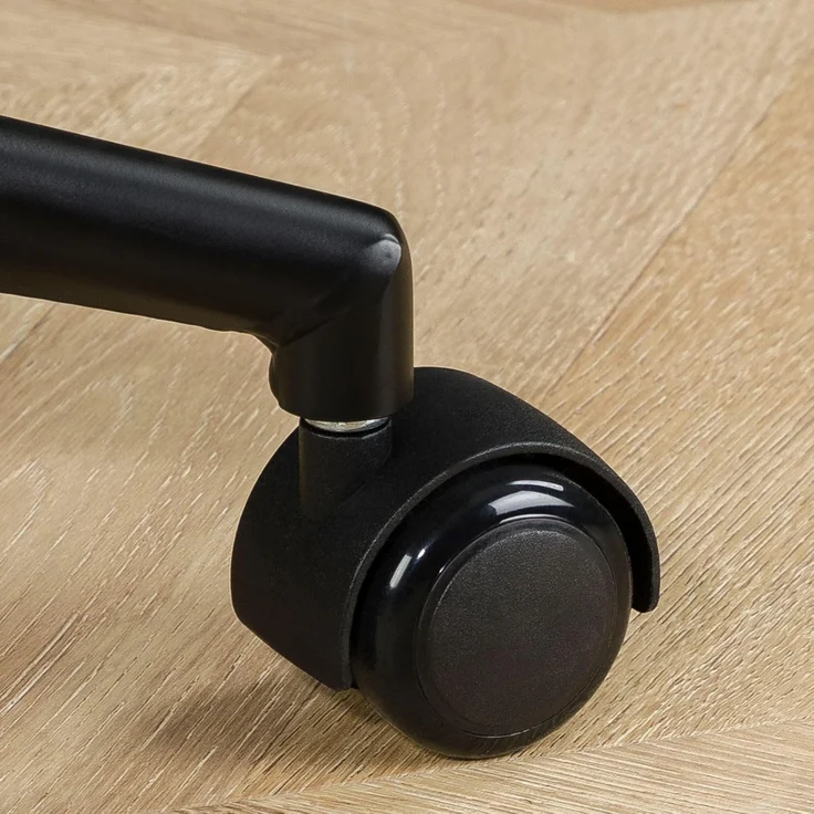 IDIMEX Drehstuhl ALISON, Bürostuhl Schreibtischstuhl höhenverstellbar modern mit Rollen gold – Bild 7