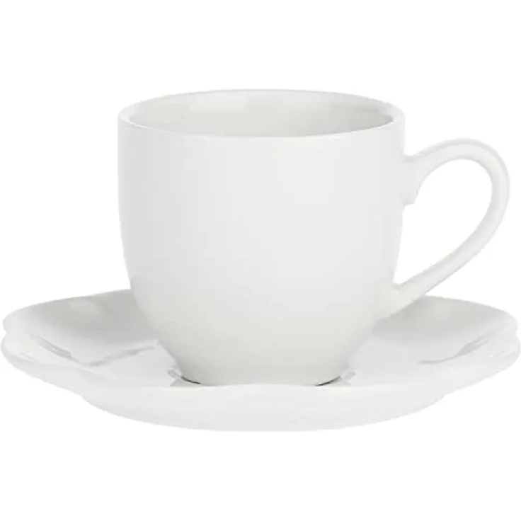 La Porcellana Bianca La Porcellana Bianca 6er-Set Kaffeetassen mit Untertasse 85 ml P000200015Z