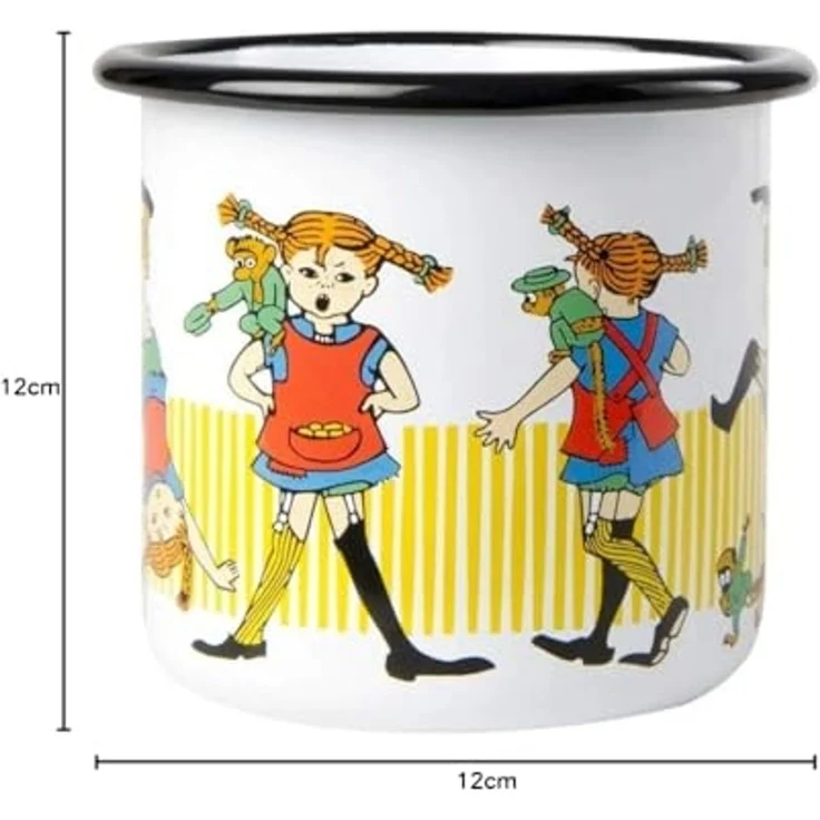 Muurla Kinderbecher Tasse Pippi Langstrumpf Pippi Longstocking (370 ml) – Bild 4