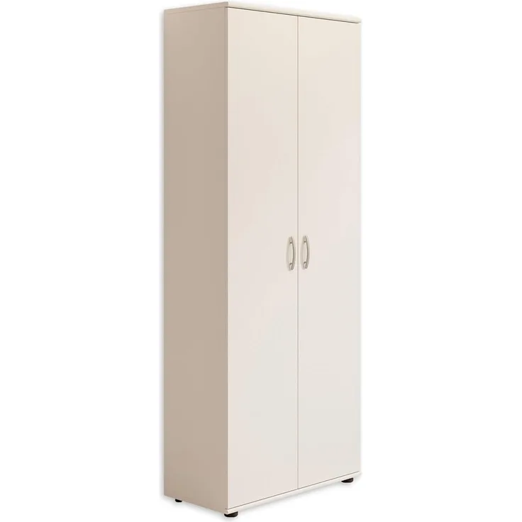 Mehrzweckschrank Schuhschrank TALENT 2-türig weiß mit 5 Böden