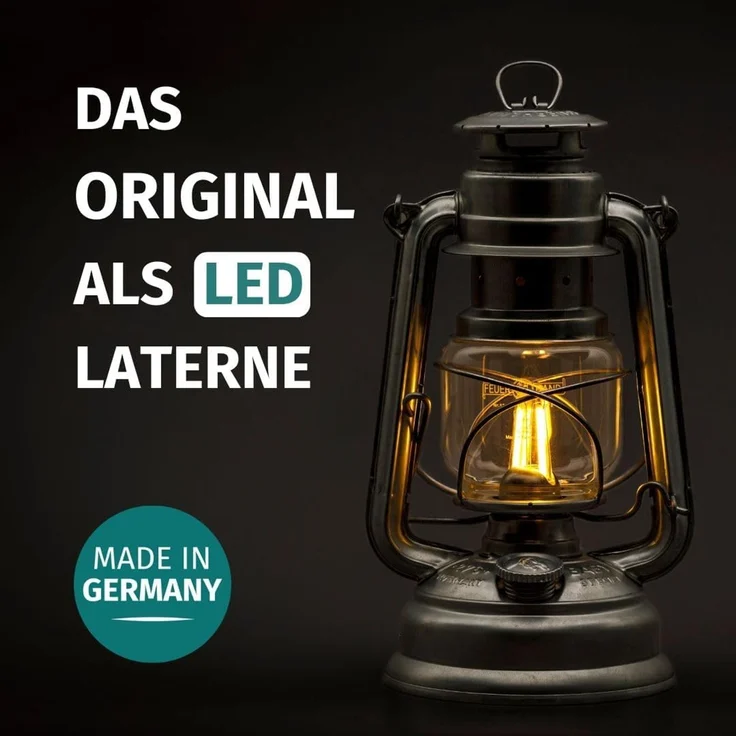 Feuerhand LED Laterne Baby Special 276 bronze – Bild 4