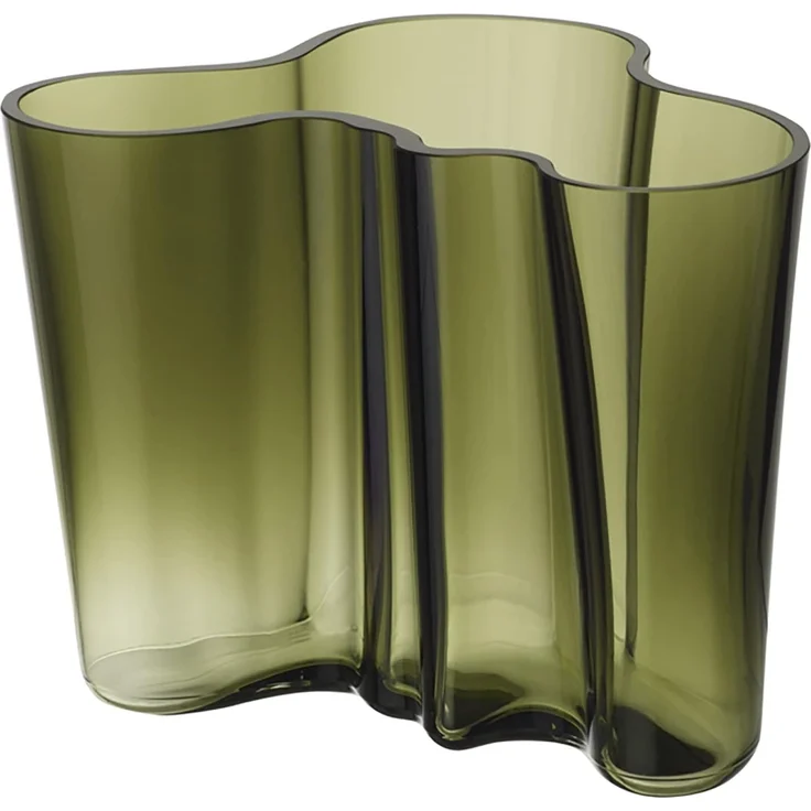 iittala Aalto Vase 160 mm moosgrün