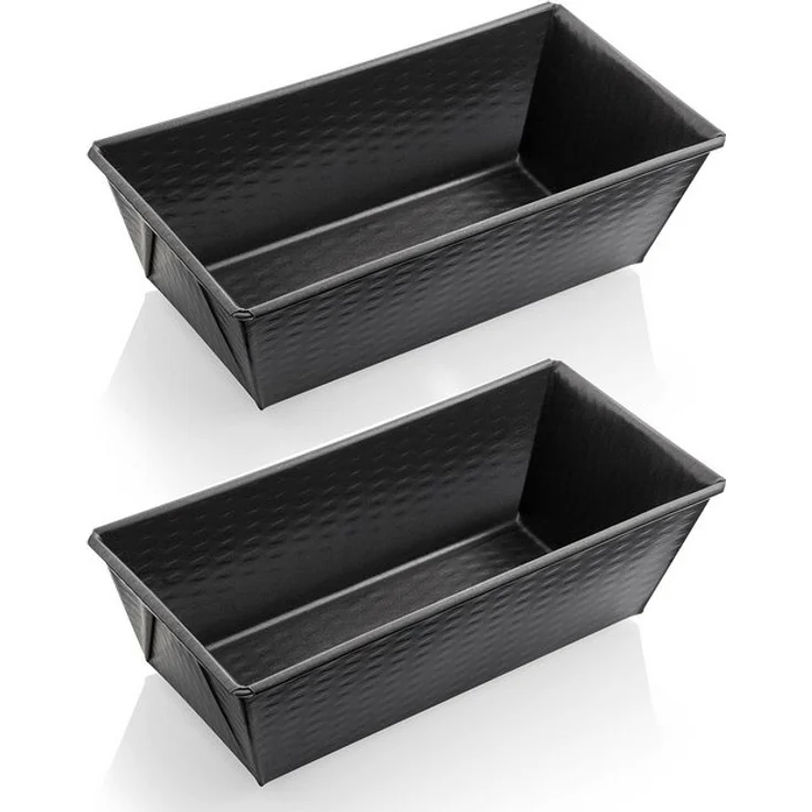 Grizzly Brotbackform Kastenform 2er Set (25 x 11,5 cm) – sauerteigbeständig, antihaft, (2-tlg), Für Brot & Kuchen geeignet – Bild 4