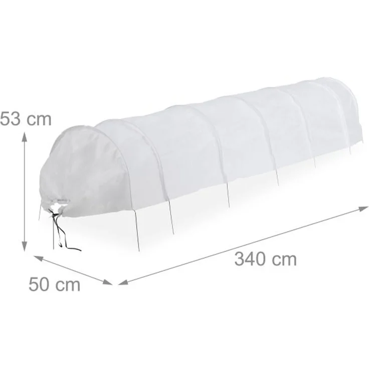 Pflanztunnel aus Vlies 3,4 m 10045407 – Bild 4