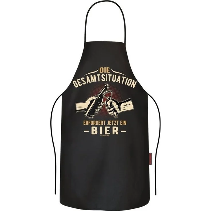RAHMENLOS® Grillschürze das Geschenk für Männer: Gesamtsituation erfordert jetzt ein Bier – Bild 3
