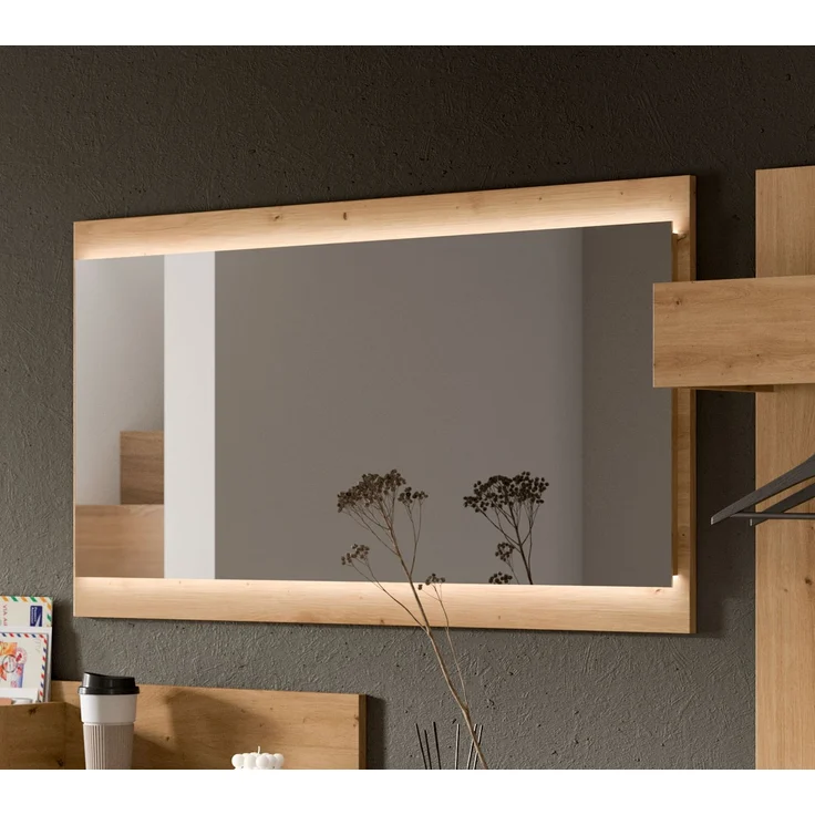 Spiegel B/H/T: 60x110x6 cm in Artisan Oak Nachbildung – Bild 5
