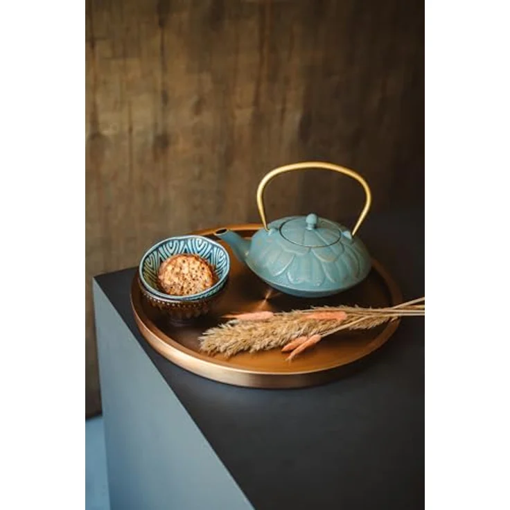 Bredemeijer Teekanne Kunming 1,3l Gusseisen blau 153050 – Bild 5