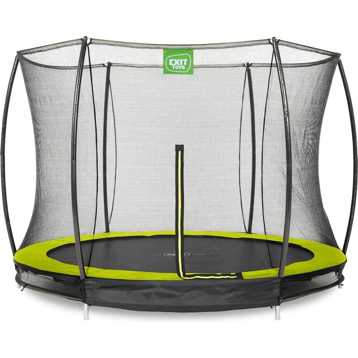 Exit Bodentrampolin Silhouette | Lime | Ø 305 cm – Bild 1