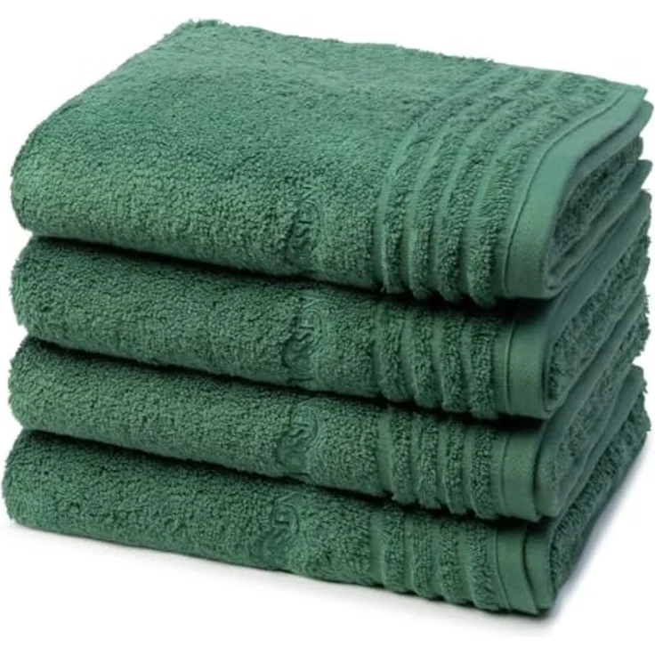 Vossen Handtücher Vienna Style Supersoft, 100% Baumwolle (1-St), Evergreen – Bild 1