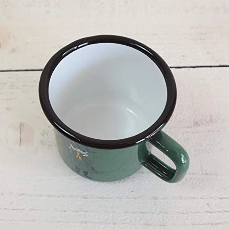 Muurla Kinderbecher Tasse Mumins Snufkin Grün (370 ml) – Bild 4