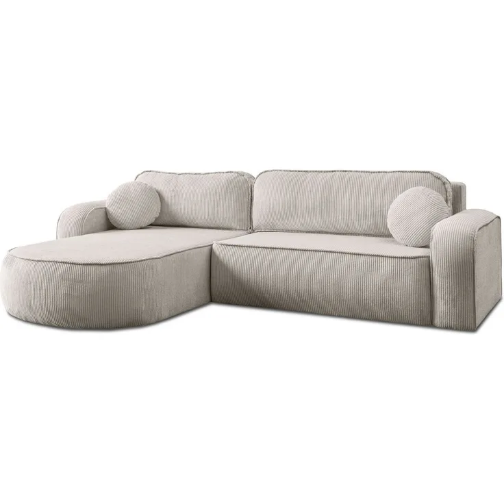 Lookway Ecksofa VENUS mit Schlaffunktion und Bettkasten, mit Bettfunktion und Bettkasten