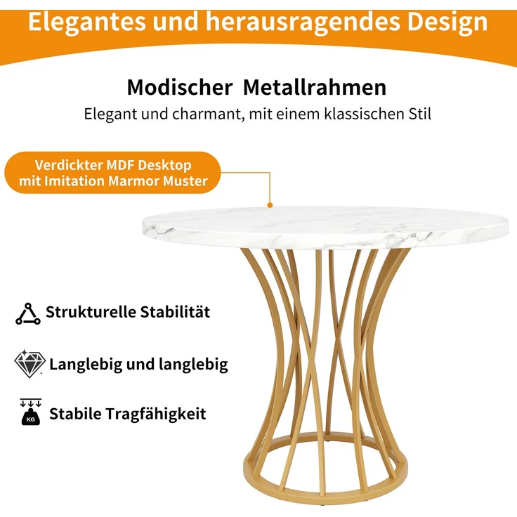 Esstisch-Set 80x80 cm mit 4 Grauer Samtstühlen, 1 Tisch, Metallgestell, komfortabel & stilvoll – Bild 5