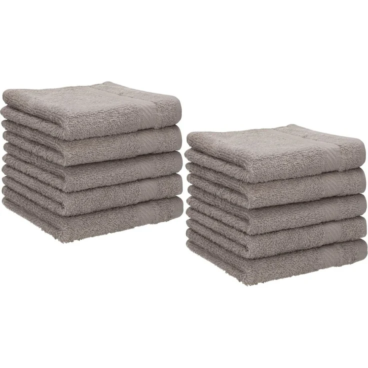 Betz Seiftuch 10 Stück Seiftücher Seiflappen Set Palermo Größe 30x30 cm