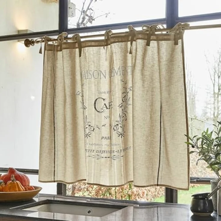 Mirabeau Scheibengardine Scheibengardine Girest beige – Bild 2