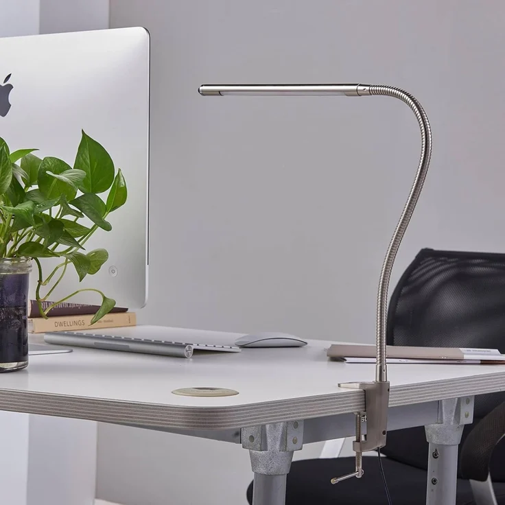 Lindby Klemmleuchte Lionard, 1 x 4 W LED, warmweiß – Bild 3