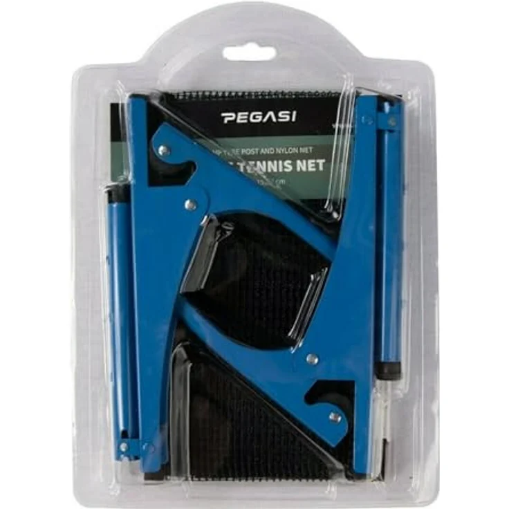 Pegasi Tischtennisnetzgarnitur Clamp-On Blau – Bild 4