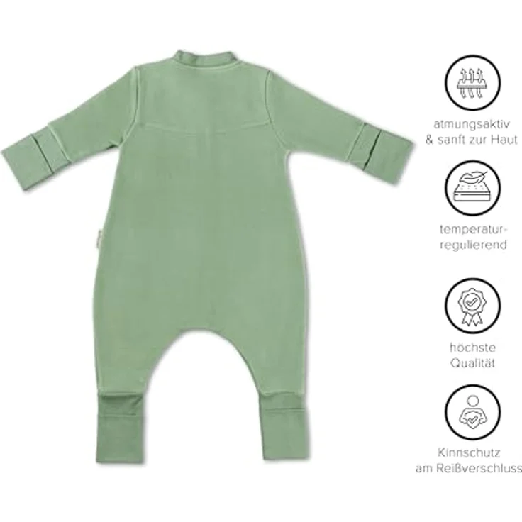 Hofbrucker Baby Schlafsack mit Füßen MILO – Bild 6