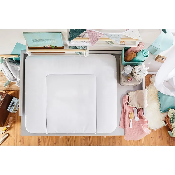 Rotho Babydesign 'Candide' Wickelauflage 72x85 cm weiß – Bild 3