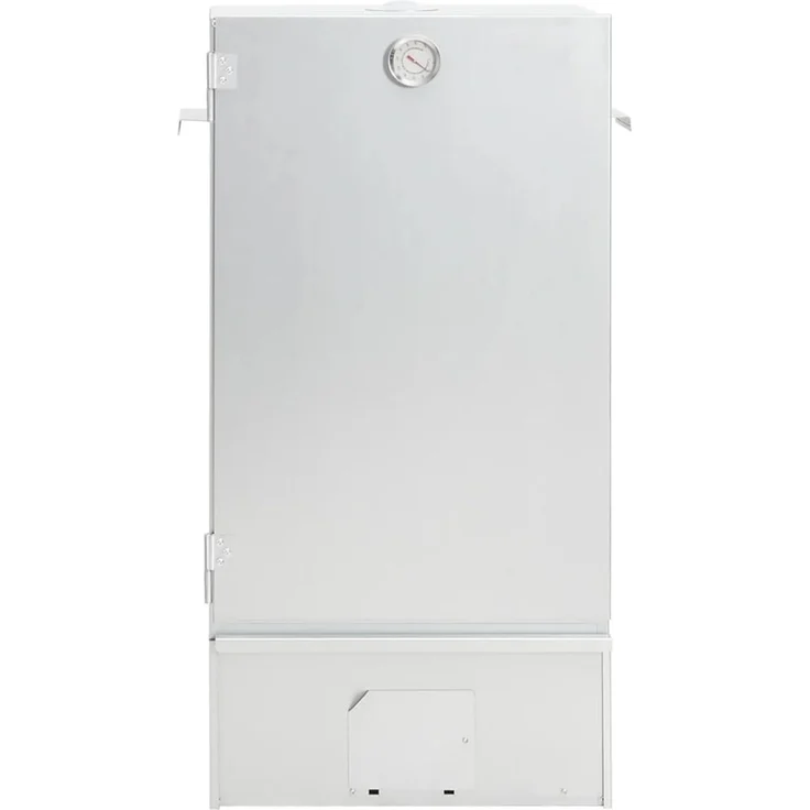 vidaXL Räucherofen mit Kaltrauchgenerator, Verzinkter Stahl, 44,5 x 29 x 83 cm, 15.62 kg, ohne Glasfenster – Bild 4