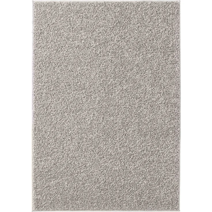 TaraCarpet Langflor-Teppich Langflorteppich Sole 100% Polypropylen, rund, Höhe: 30 mm, Hochflor Shaggy grau waschbar Wohnzimmer Schlafzimmer Bad 120x120 cm – Bild 4