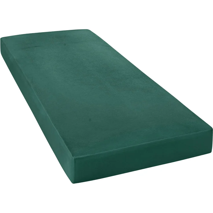 Janine Mako Jersey Spannbetttuch Bettlaken 180 - 200 x 200 cm OVP 5007 677 waldgrün – Bild 3