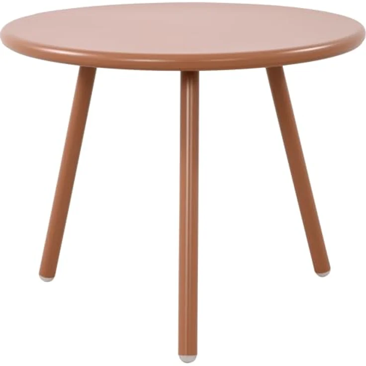 CLP Couchtisch Berea, Terra cotta, wetterfest, 50x40x50 cm, für Innen- und Außenbereich, mit Bodenschonern – Bild 7