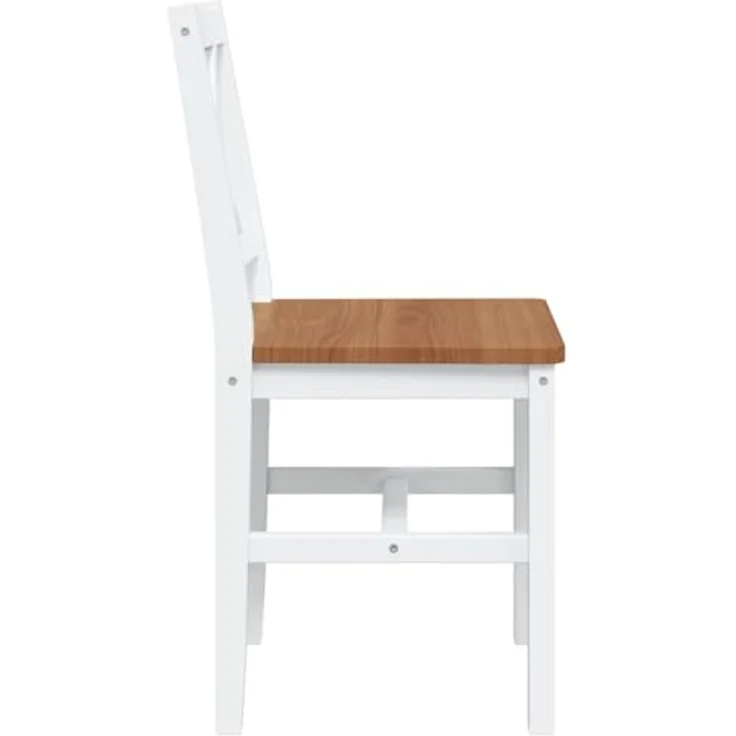 vidaXL 5-tlg. Essgruppe Braun und Weiß 240884 – Bild 7