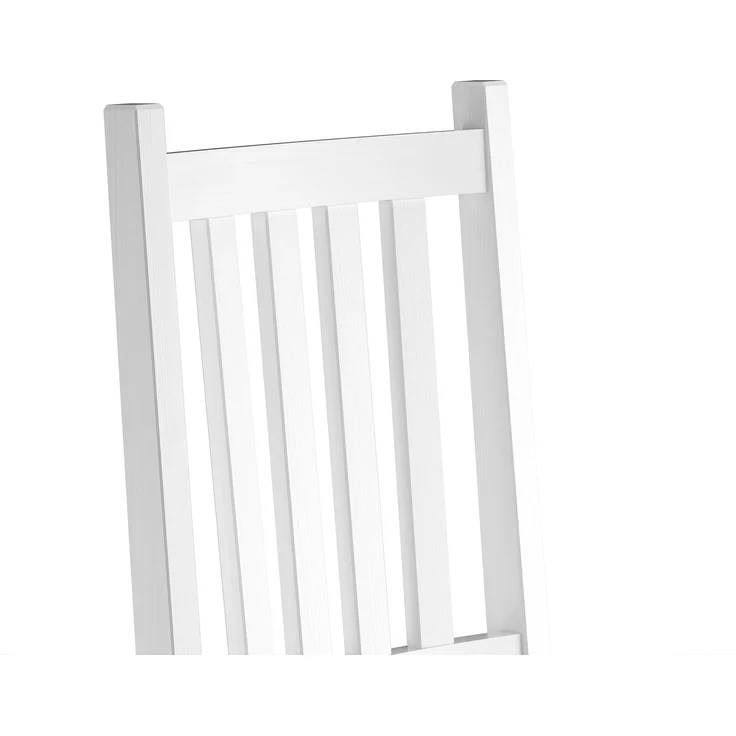 Weißer Stuhl Eris Küchenstuhl Massivholzstuhl Esszimmerstuhl Kiefer 90.71-01 W – Bild 7