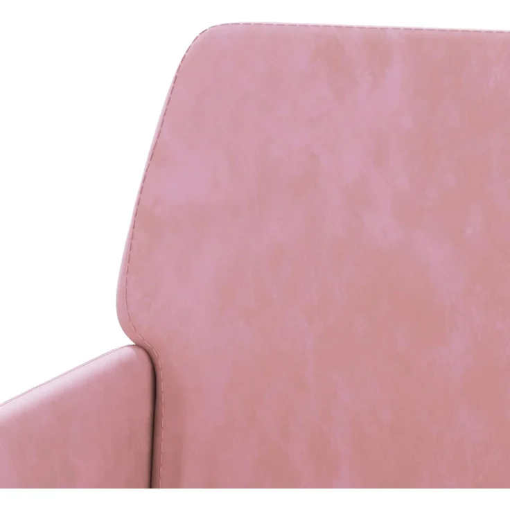 Sessel wohnzimmer, Relaxsessel, Fernsehsessel Rosa 62x79x79 cm Samt – Bild 6