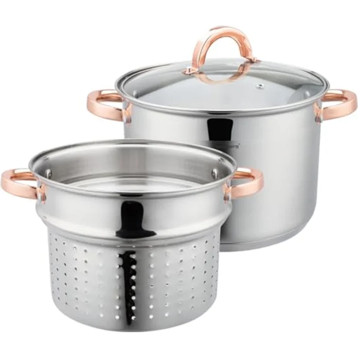 Klausberg Klausberg Topf 24cm 7,5l zum Kochen von Nudeln KB7739 – Bild 7