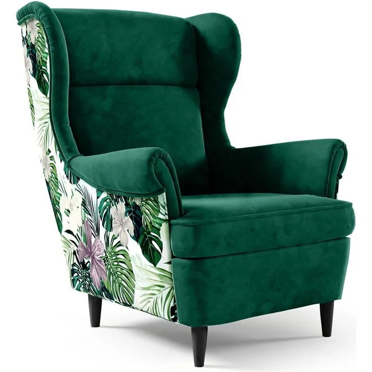 Beautysofa Ohrensessel Havana im skandinavischen Stil (hoher Rückenlehne & modernem Design), 4 trendige Farben zur Auswahl
